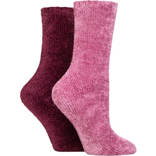 Women's 2 Pair Chenille Boot Socks Smokey 4-8 - SockShop - Modalova