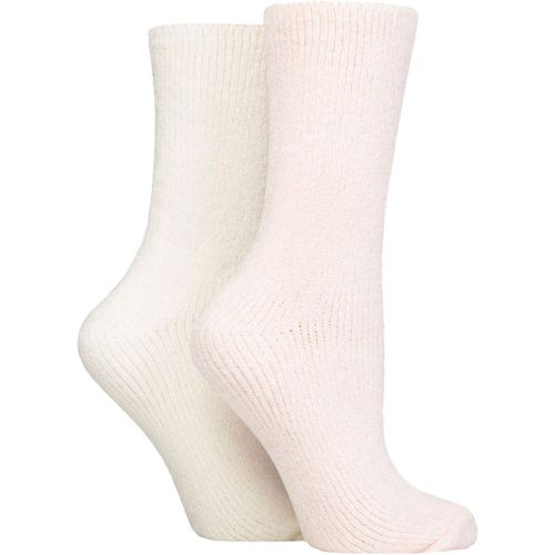 Women's 2 Pair Chenille Boot Socks Opal 4-8 - SockShop - Modalova