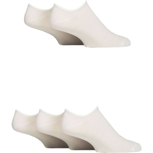 Mens and Women's 5 Pair Foundation Cotton Trainer Socks 11-12.5 UK - Reebok - Modalova