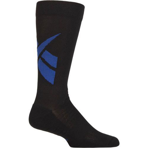 Mens and Women's 1 Pair Technical Recycled Crew Technical Fitness Socks with Arch Support / Blue 8.5-10 UK - Reebok - Modalova