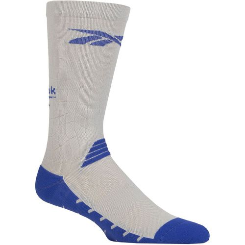 Mens and Women's 1 Pair Technical Recycled Crew Technical Fitness Socks 2.5-3.5 UK - Reebok - Modalova