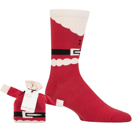 Mens 1 Pair Nicholas Christmas Jumper Organic Cotton Gift Bagged Socks Bright 7-11 Mens - Thought - Modalova