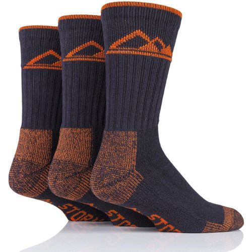 Pair Charcoal / Amber Luxury Boot Socks Men's 6-11 Mens - Storm Bloc - Modalova