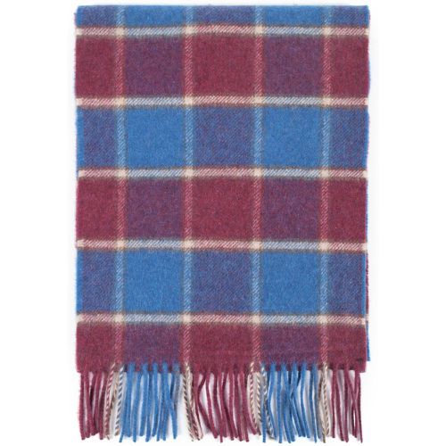 Pack Red & Bright Blue and Made In Scotland Check 100% Cashmere Scarf Unisex One Size - Great & British Knitwear - Modalova