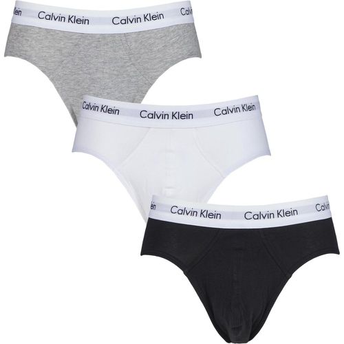Pack Cotton Stretch Hip Briefs Men's Large - Calvin Klein - Modalova