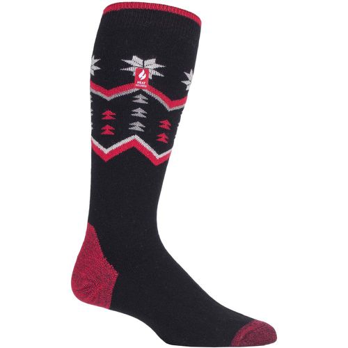 Mens 1 Pair SOCKSHOP 1.0 TOG Slalom Adventure Ultra Lite Ski Socks Fairisle 6-11 Mens - Heat Holders - Modalova