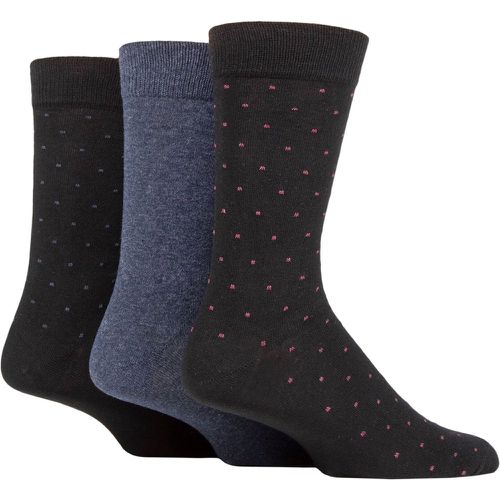 Mens 3 Pair SOCKSHOP 100% Recycled Dots Cotton Socks 7-11 Mens - TORE - Modalova