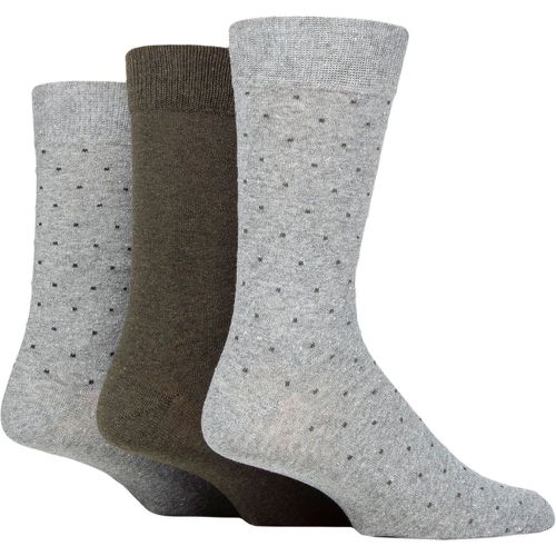 Mens 3 Pair SOCKSHOP 100% Recycled Dots Cotton Socks 7-11 Mens - TORE - Modalova