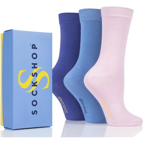 Pair Wannabe Bamboo Bright Gift Boxed Socks Ladies 4-8 Ladies - SockShop - Modalova