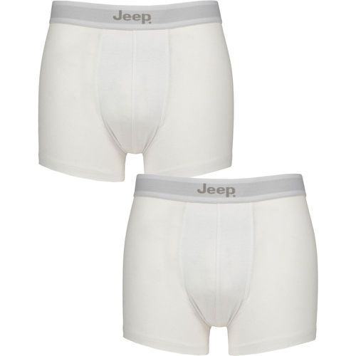 Pack Cotton Plain Fitted Hipster Trunks Men's Medium - Jeep - Modalova