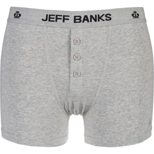 Pack Leeds Buttoned* Cotton Boxer Shorts Men's Medium - Jeff Banks - Modalova