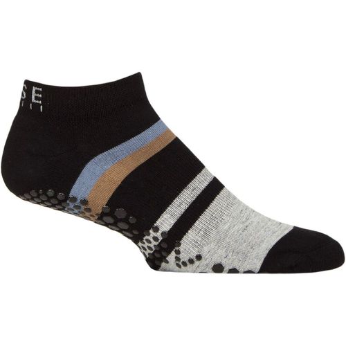 Mens 1 Pair Base 33 Grip Low Rise Socks Fjord Large - SockShop - Modalova