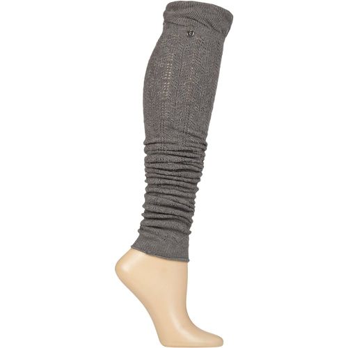 Ladies 1 Pair ToeSox Ava Knee High Leg Warmers Smokey One Size - SockShop - Modalova