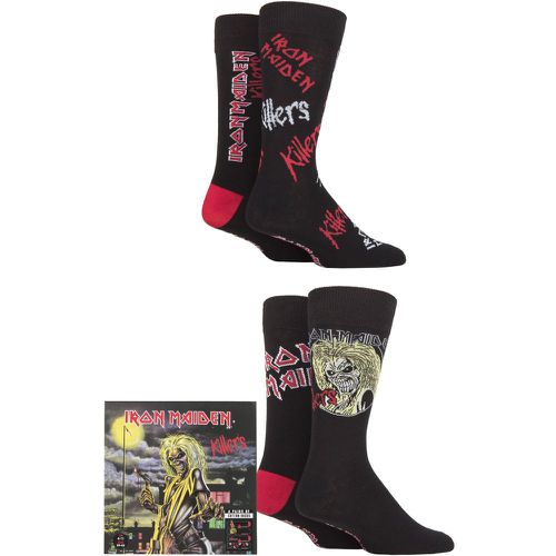 Iron Maiden 4 Pair Exclusive to Gift Boxed Cotton Socks 12-14 UK Shoe - SockShop - Modalova