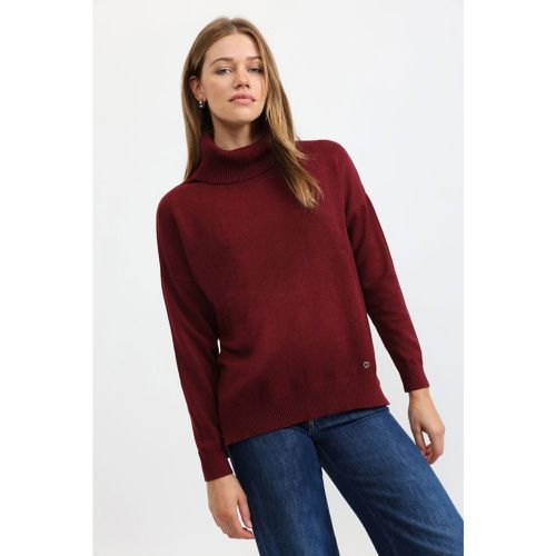 Maglione collo alto con maniche lunghe - Please - Modalova