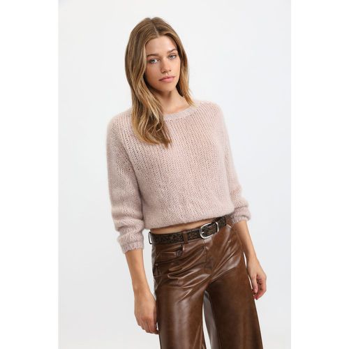 Pullover con scollo rotondo - Please - Modalova