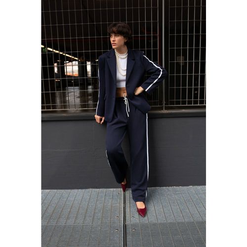 Blazer con bande laterali - Please - Modalova