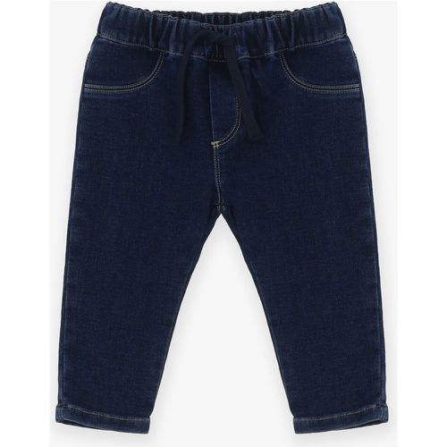 Jeans baby con vita elasticizzata e coulisse - Please - Modalova