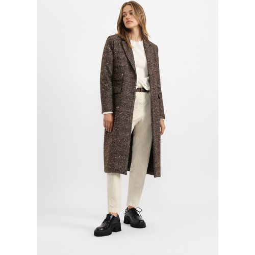 Cappotto lungo con bottoni - Please - Modalova