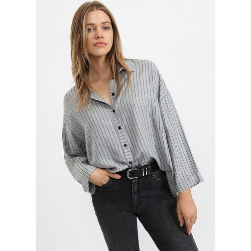 Camicia a righe con colletto classico - Please - Modalova