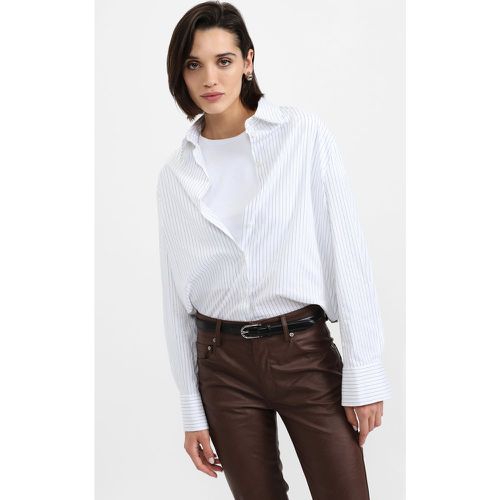 Camicia con collo classico e maniche lunghe - Please - Modalova