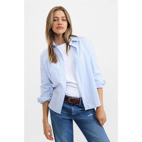 Camicia a righe con collo classico - Please - Modalova