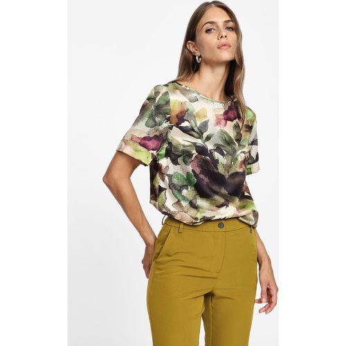 T-shirt fluida con stampa botanica - Please - Modalova