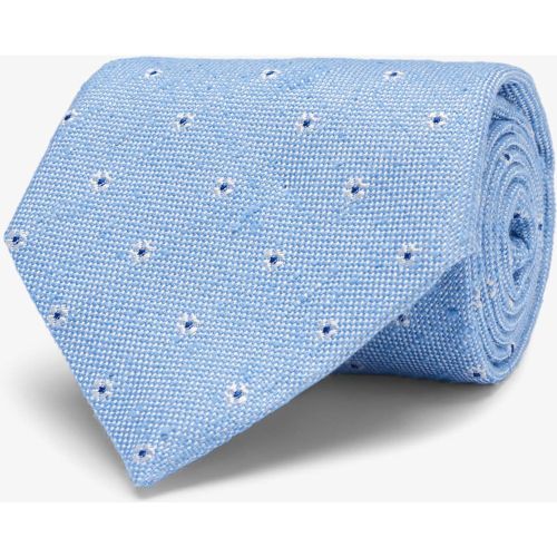 Krawatte Hellblau Mit Floralem Muster - SuitSupply - Modalova