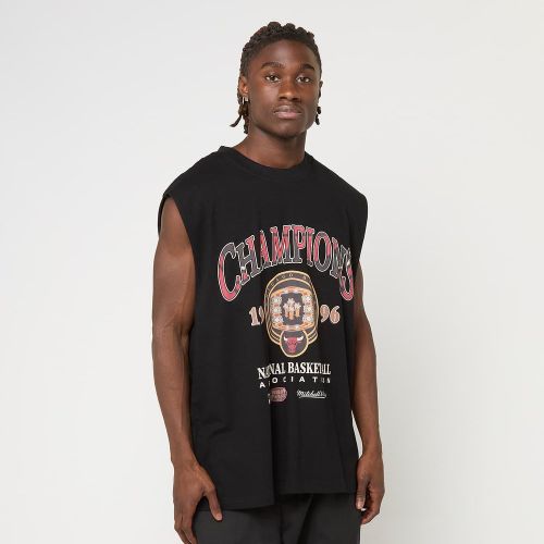 NBA Chicago Bulls 96 Champion Rings Sleeveless T-Shirt Homme Débardeurs Taille S Vêtements - Mitchell & Ness - Modalova