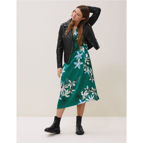 Floral V-Neck Midaxi Wrap Dress green - Marks & Spencer - Modalova