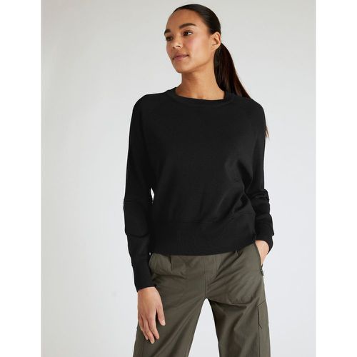 Knitted Crew Neck Long Sleeve Sweatshirt - Marks & Spencer - Modalova