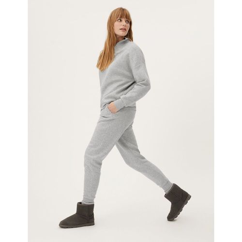 Cotton Jersey Joggers grey - Marks & Spencer - Modalova