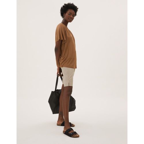 Cotton Rich Chino Shorts brown - Marks & Spencer - Modalova