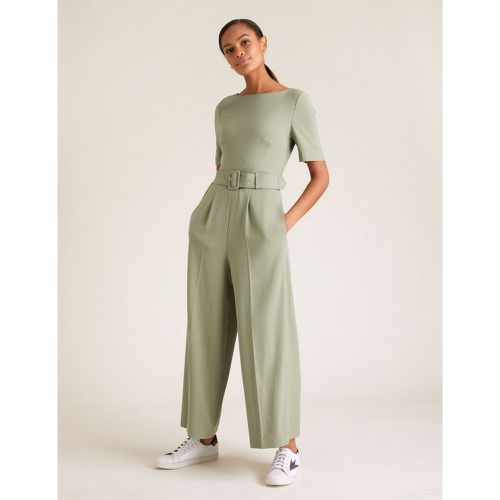 Belted Jumpsuit green - Marks & Spencer - Modalova