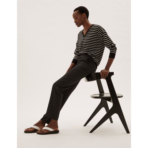 Straight Leg Trousers black - Marks & Spencer - Modalova