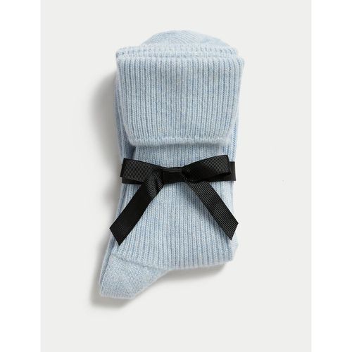 Pure Cashmere Socks blue - Marks & Spencer - Modalova