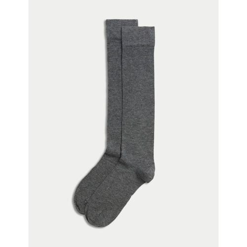Pk Soft Knee High Socks grey - Marks & Spencer - Modalova