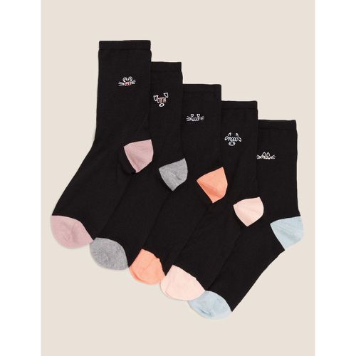Pk Sumptuously Soft™ Ankle High Socks - Marks & Spencer - Modalova