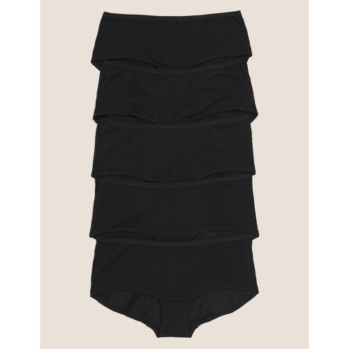 Pk No VPL Cotton Modal Shorts - Marks & Spencer - Modalova