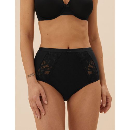 Wild Blooms Lace High Waisted Full Briefs - Marks & Spencer - Modalova