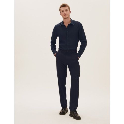 Big & Tall Regular Fit Flat Front Trousers - Marks & Spencer - Modalova