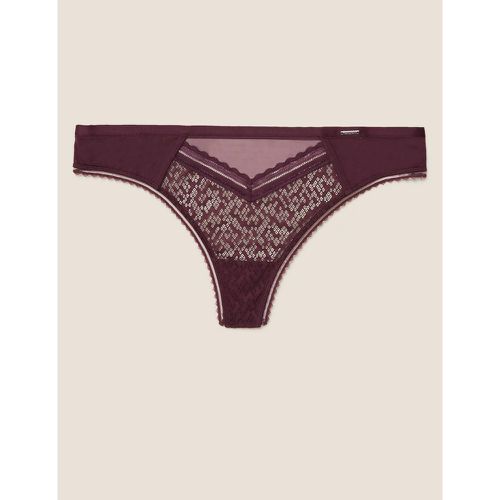 Snake Lace Thong purple - Marks & Spencer - Modalova