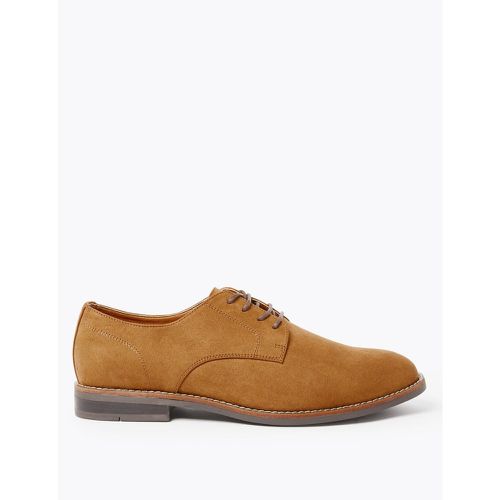 Wide Fit Derby Shoes brown - Marks & Spencer - Modalova