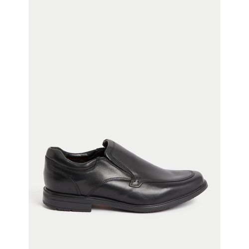 Wide Fit Leather Shoes with Airflex™ - Marks & Spencer - Modalova
