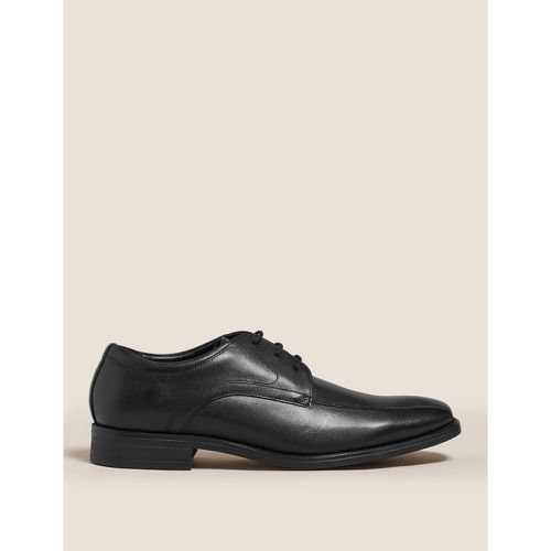 Leather Derby Shoes black - Marks & Spencer - Modalova