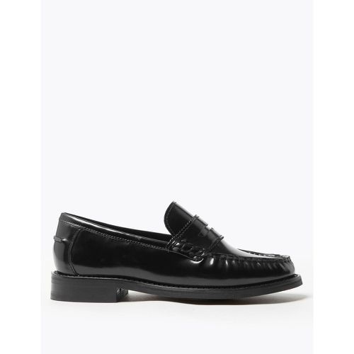 Leather Loafers black - Marks & Spencer - Modalova