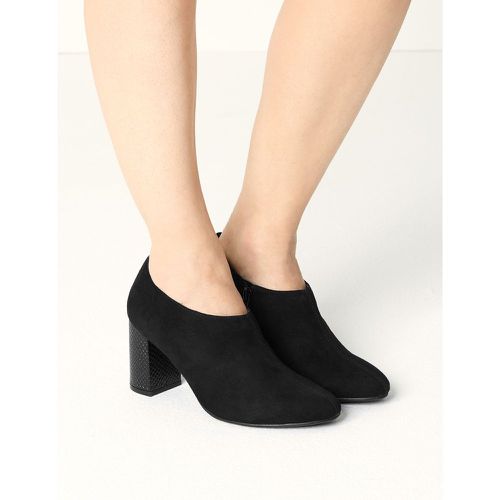 Block Heel Shoe Boots black - Marks & Spencer - Modalova
