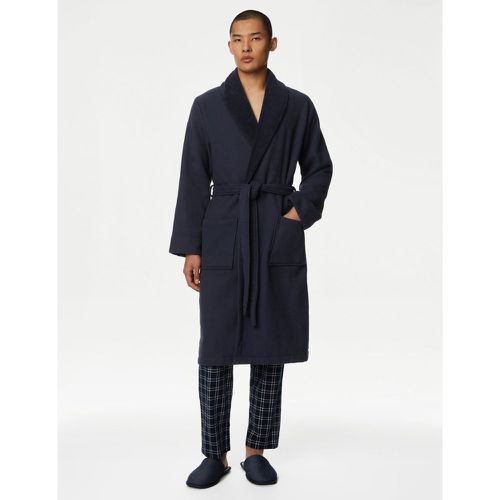 Pure Cotton Waffle Dressing Gown - Marks & Spencer - Modalova
