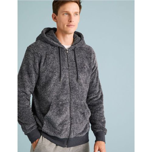 Fleece Loungewear Zip Up Hoodie grey - Marks & Spencer - Modalova