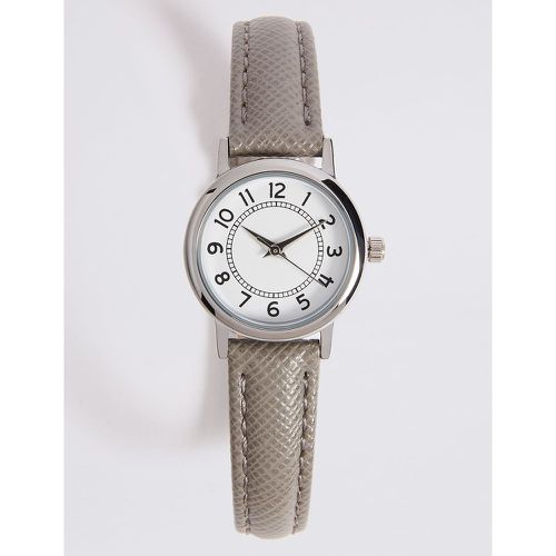 Simple Round Face Mini Watch grey - Marks & Spencer - Modalova